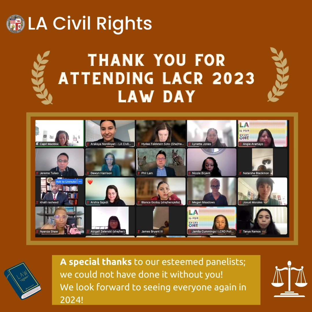Thank you 2023 LA Law Day