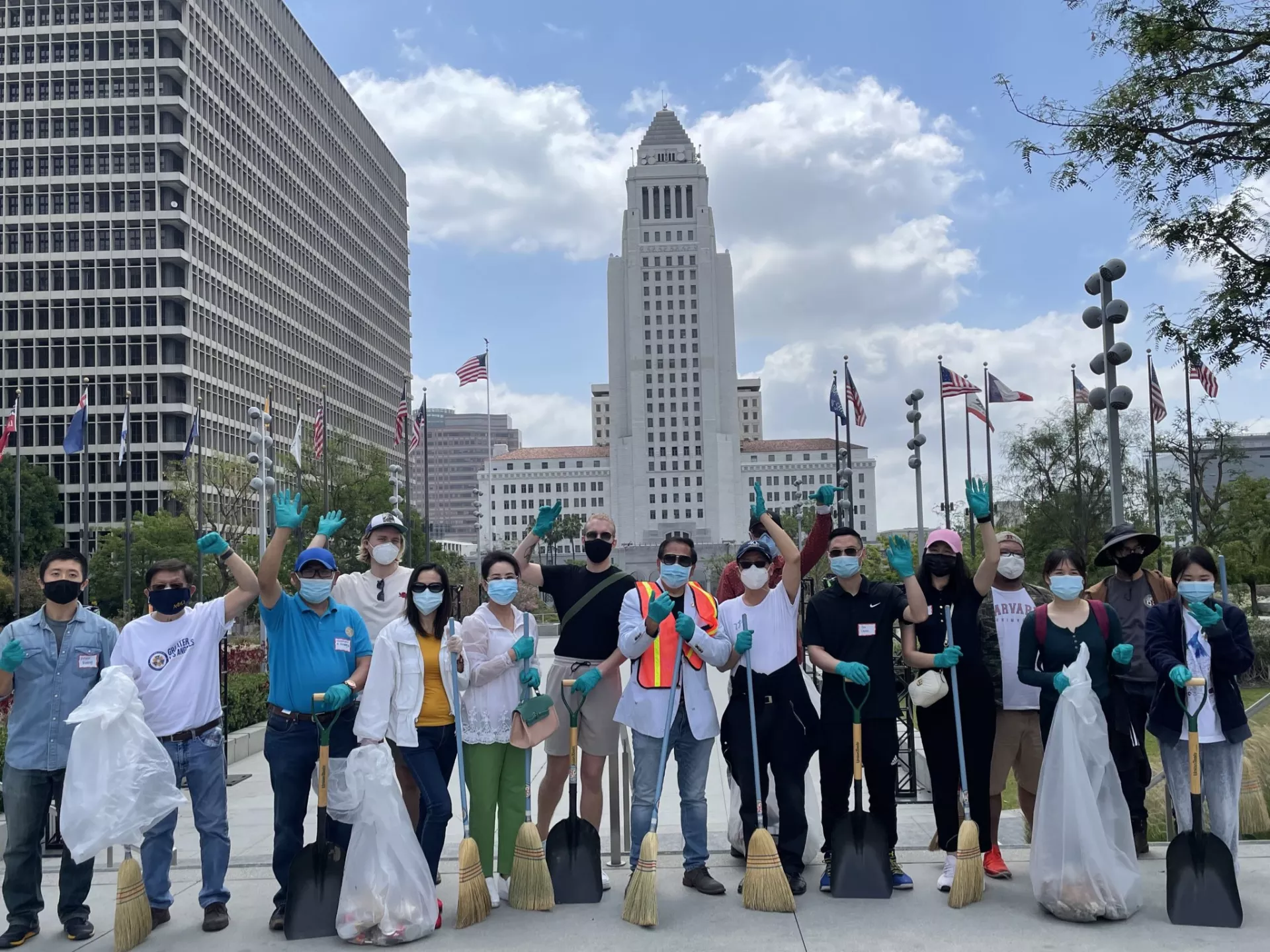 May 2 APAHM Clean up civic center
