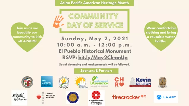 May 2 Day of Service Flyer