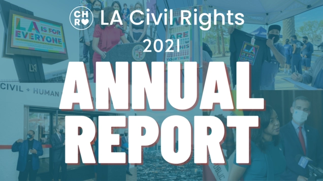 LA Civil Rights 2021 Annual Report