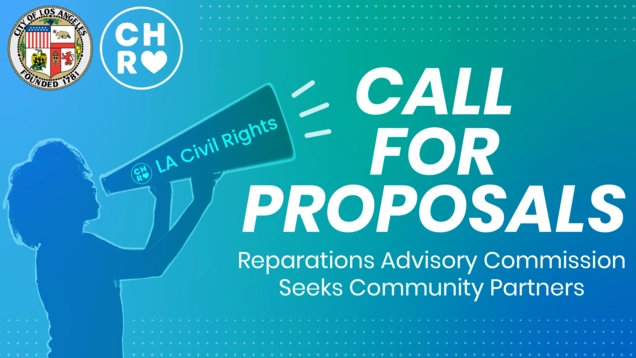 Call for Proposals! Reparations Advisory Commission Seeks Community partners
